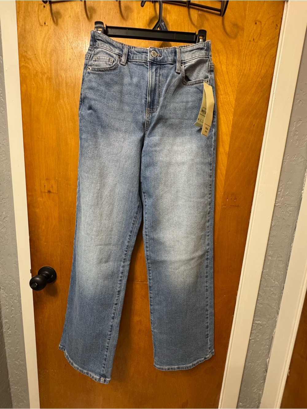 Wide Leg  Light Blue Women's Jeans